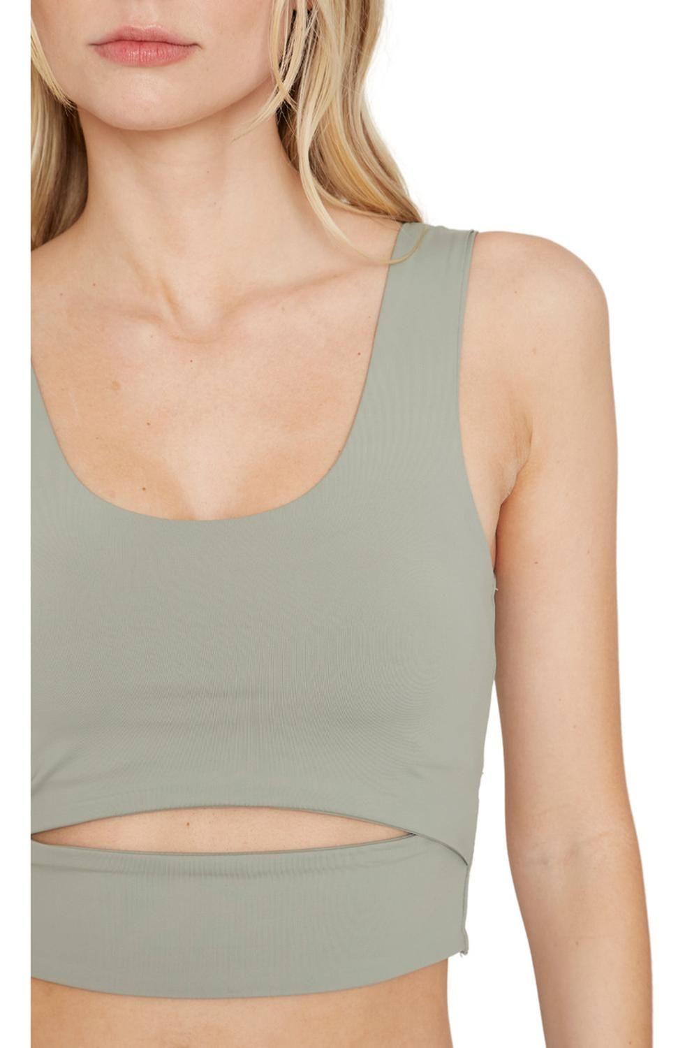 Croptop Cut Out Verde Jacinta Tienda-4