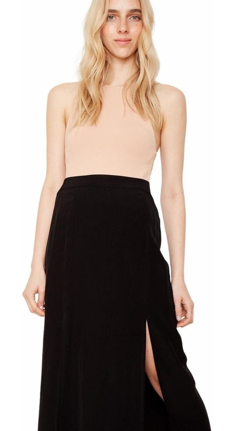 Falda Jane Midi Ii Negra L negro-4