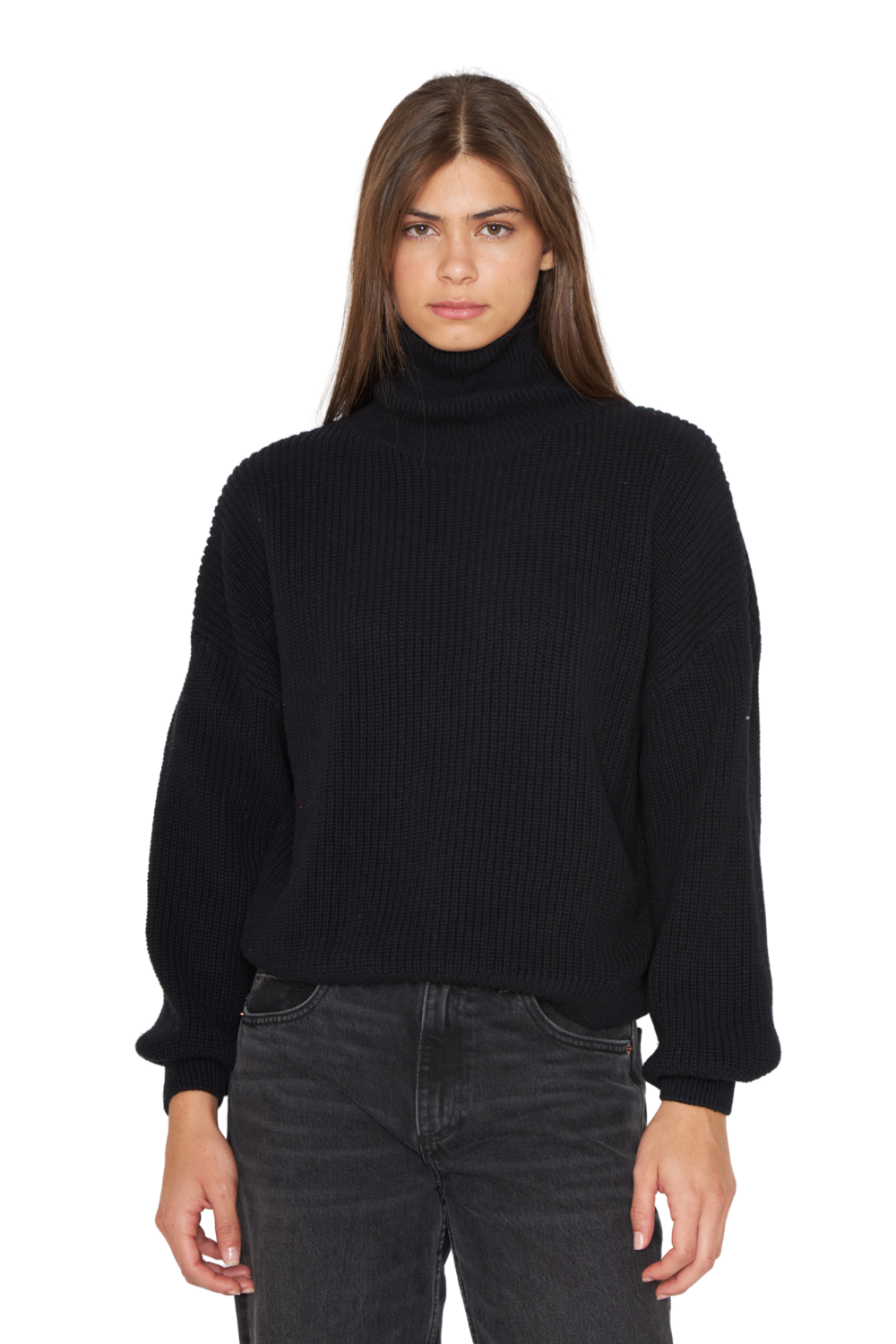 Chaleco Violeta negro Jacinta Tienda-2