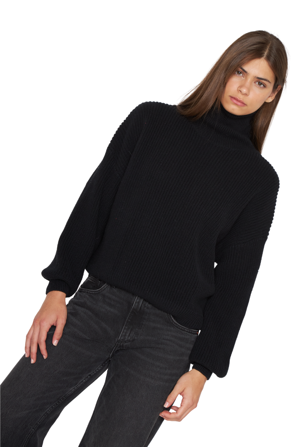 Chaleco Violeta negro Jacinta Tienda-4