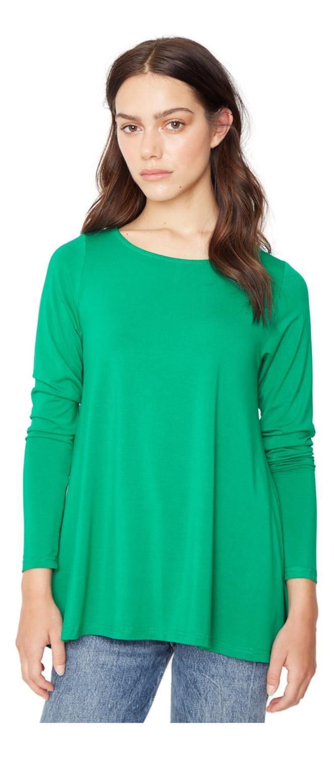 Polera Bianca Campana Iii Verde Jacinta Tienda-1