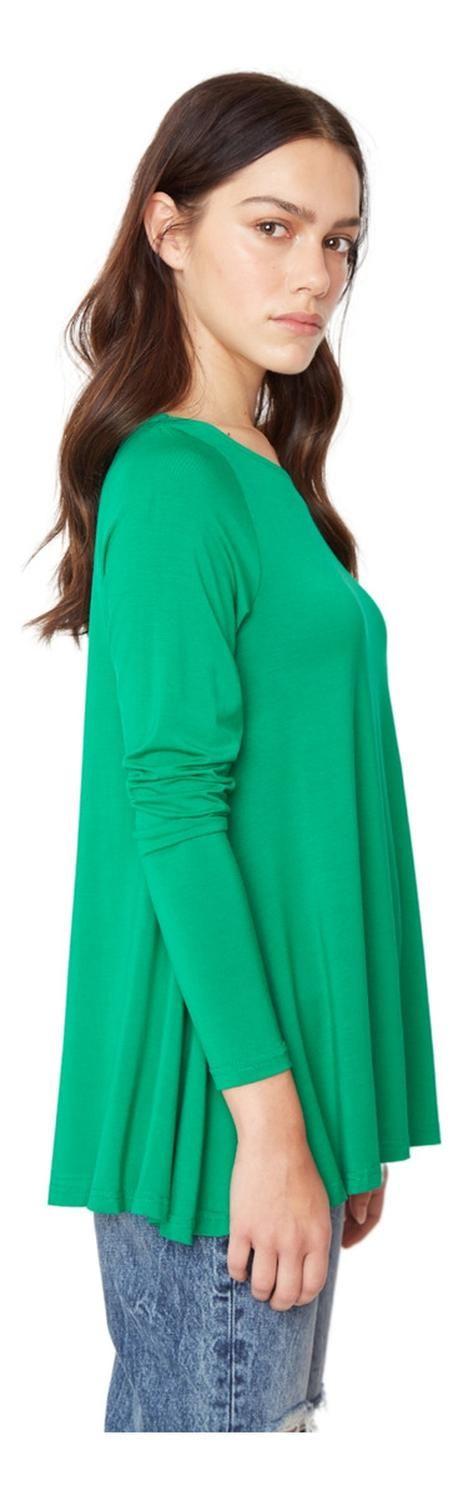 Polera Bianca Campana Iii Verde Jacinta Tienda-2