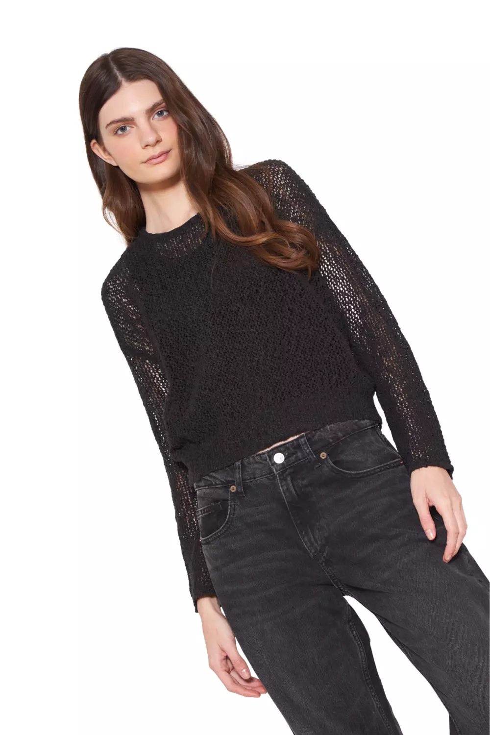 Chaleco Mila negro Jacinta Tienda-2