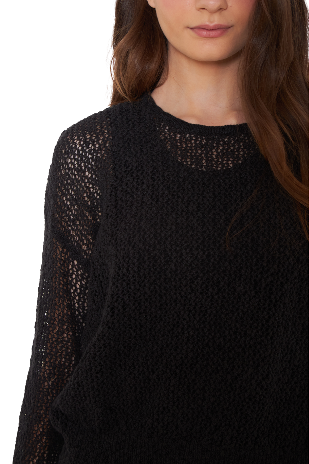 Chaleco Mila negro Jacinta Tienda-5