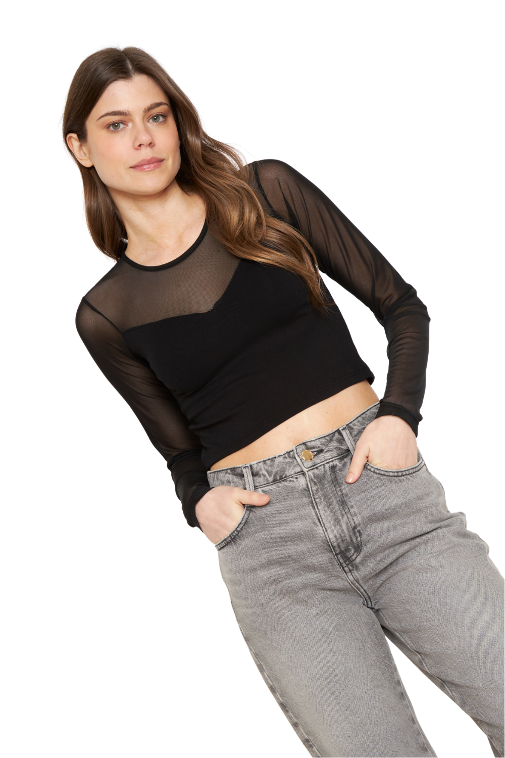 Polera Siena negra Jacinta Tienda-4