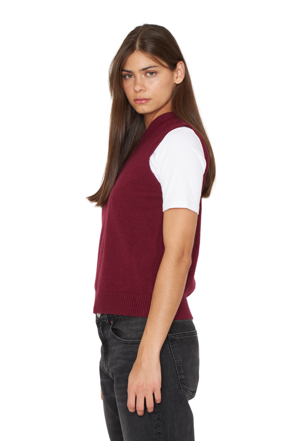 Chaleco Sam burdeo Jacinta Tienda-2