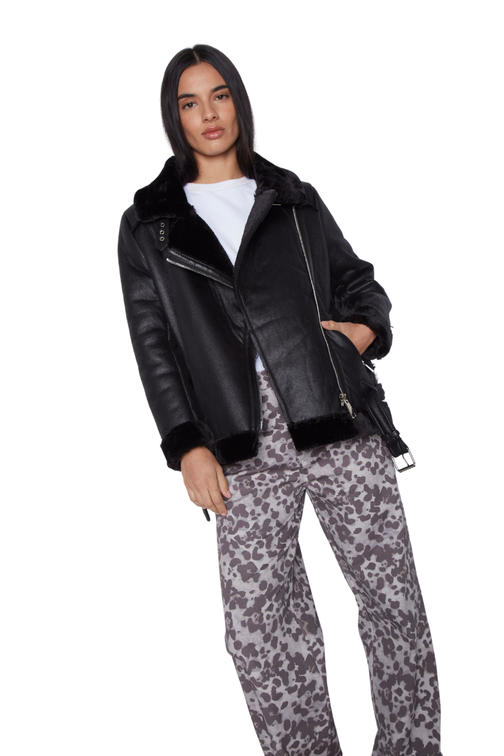 Pantalón Stone animal print Jacinta Tienda-1
