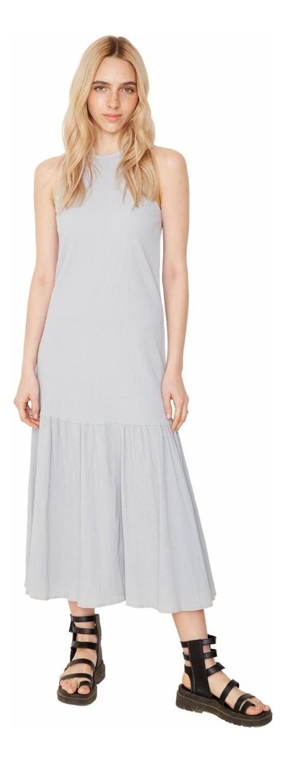 Vestido Irene Gris-0