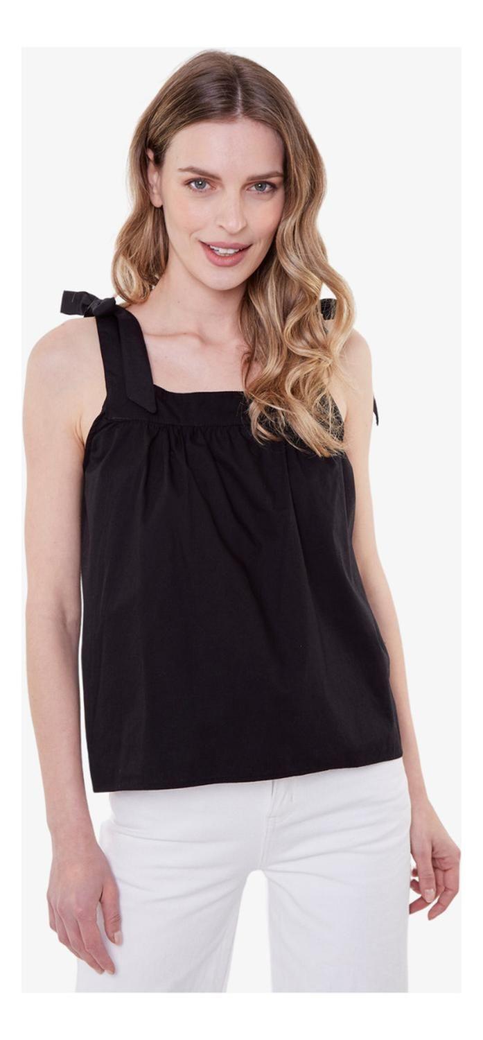 Blusa Camille Negra Jacinta Tienda-1