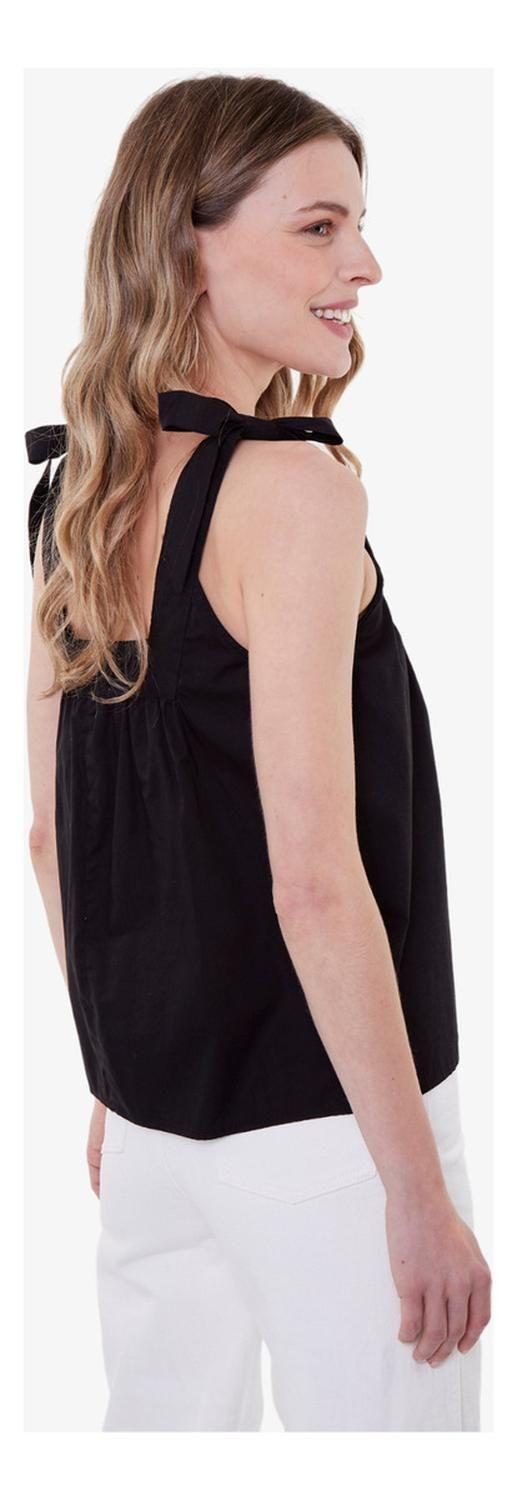 Blusa Camille Negra Jacinta Tienda-3