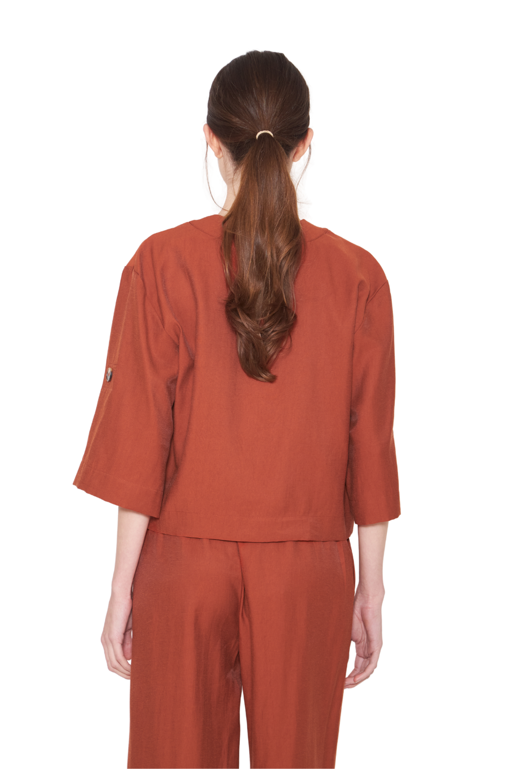 Blusa Luz terracota Jacinta Tienda-4