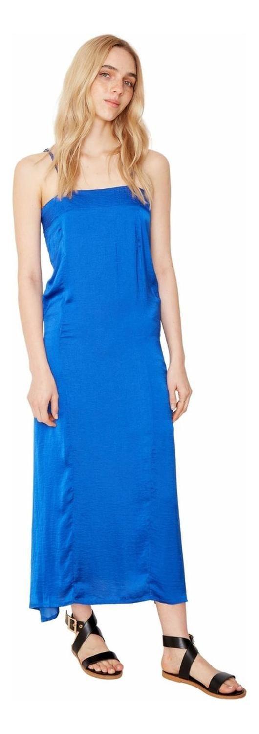 Vestido Ina Azul Jacinta Tienda-1