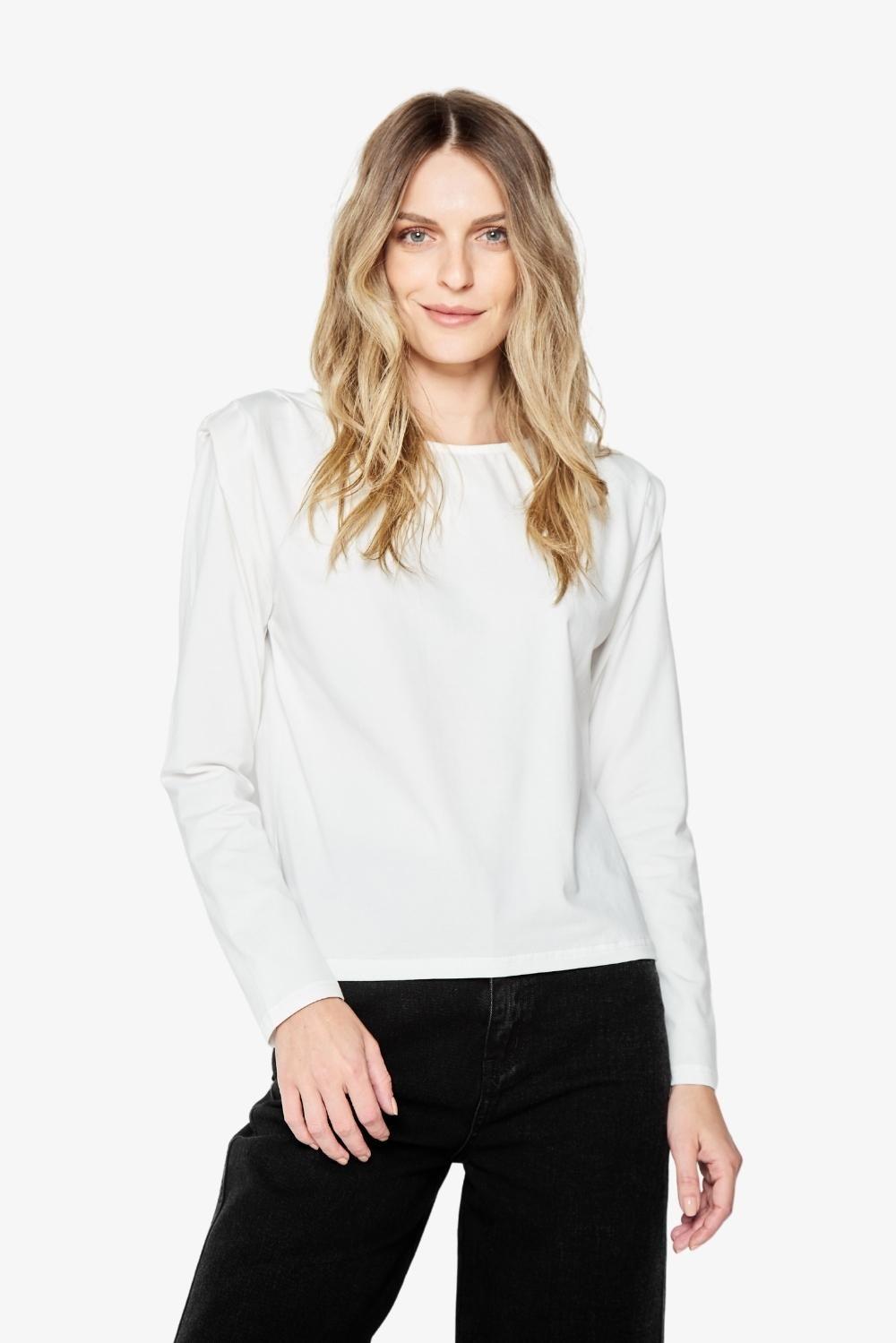 Polera Victoria blanca Jacinta Tienda-0