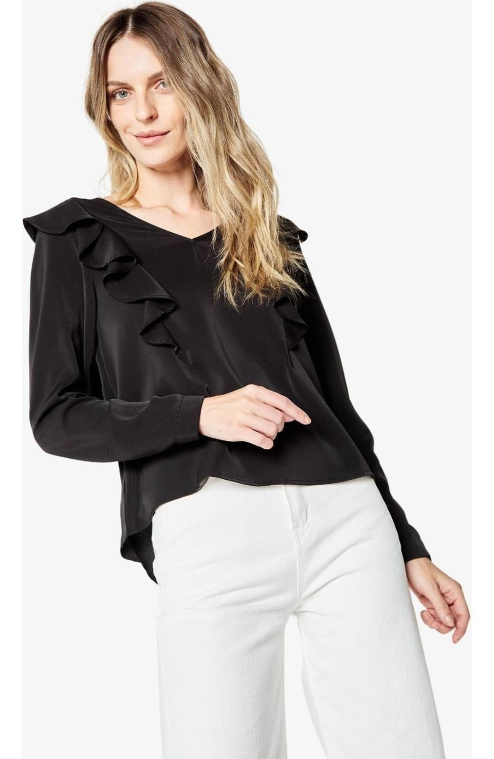 Blusa Juana Negra Jacinta Tienda-4