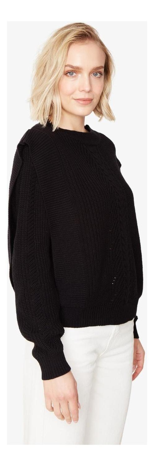 Chaleco Elisa Negro Jacinta Tienda-1