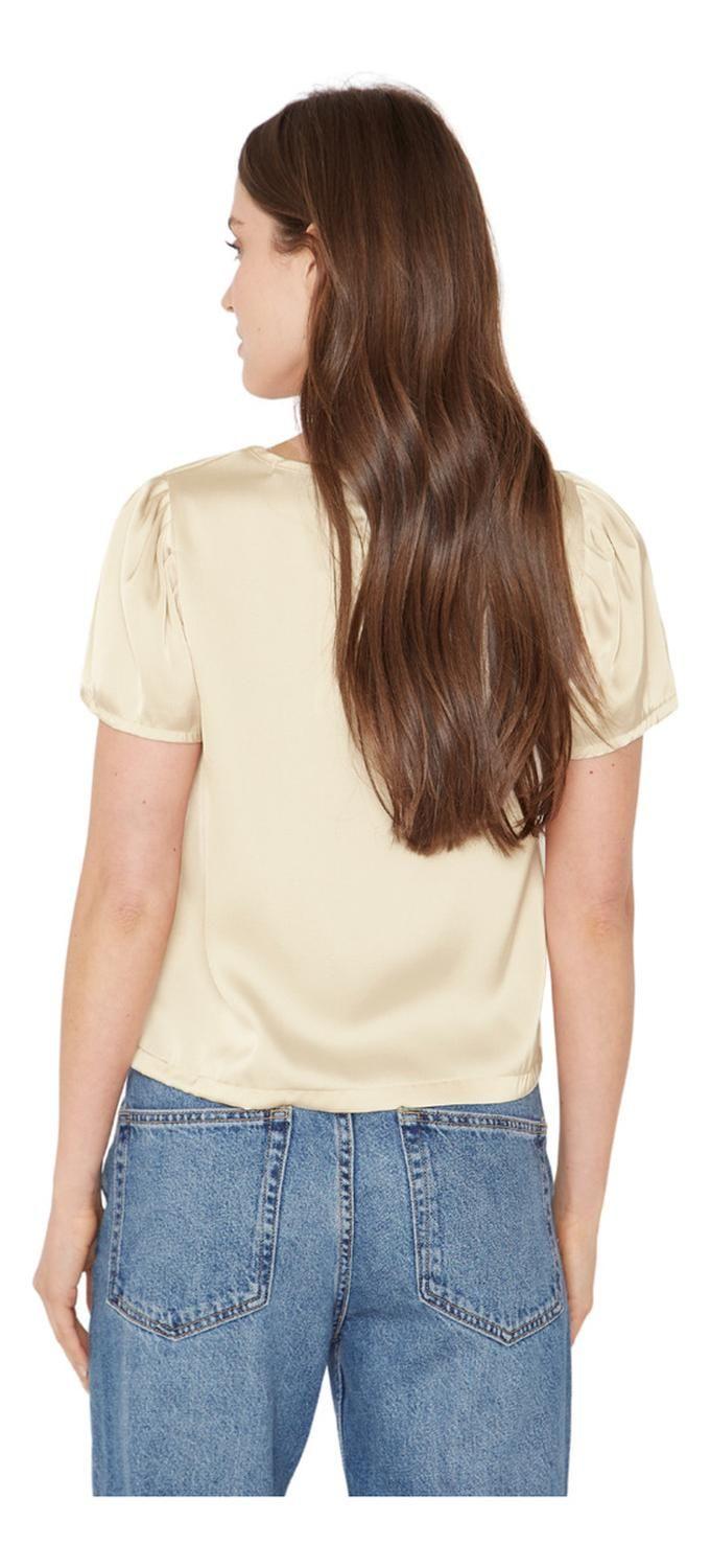 Blusa Olivia Satin Dorada Jacinta Tienda-3