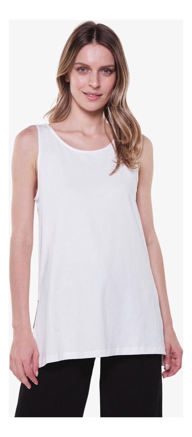Polera Taylor Algodón Blanca Jacinta Tienda-0