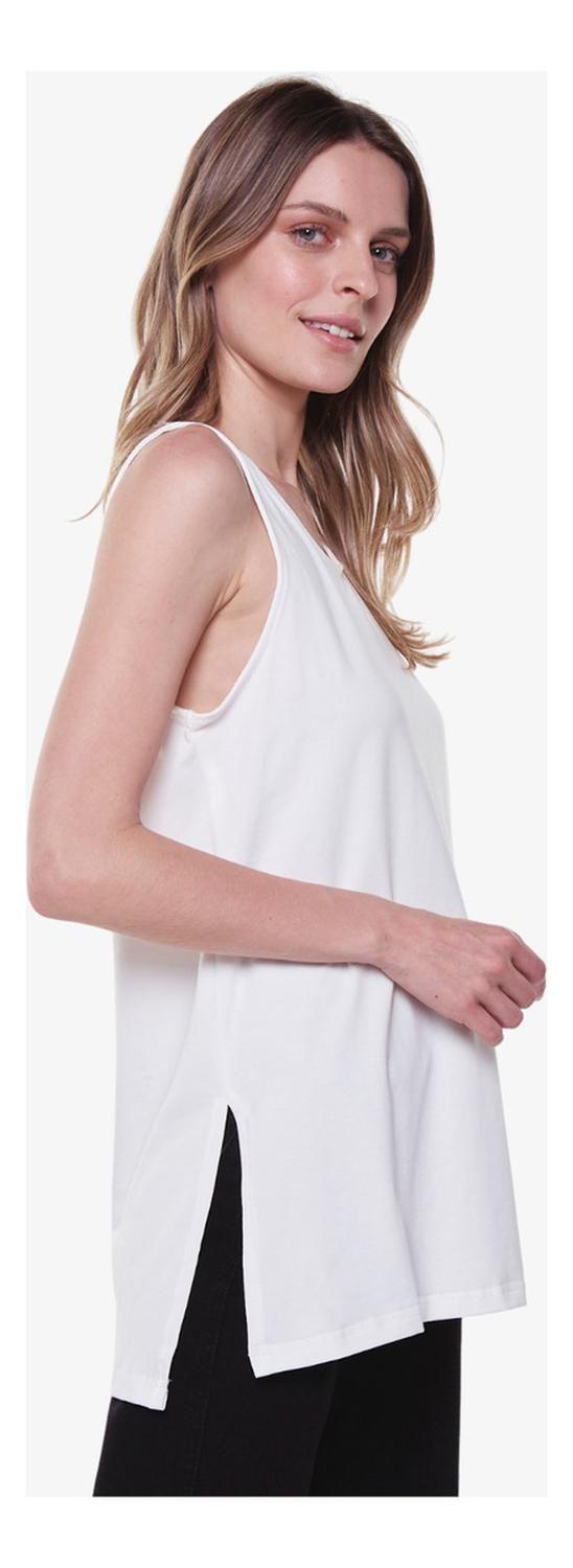 Polera Taylor Algodón Blanca Jacinta Tienda-1