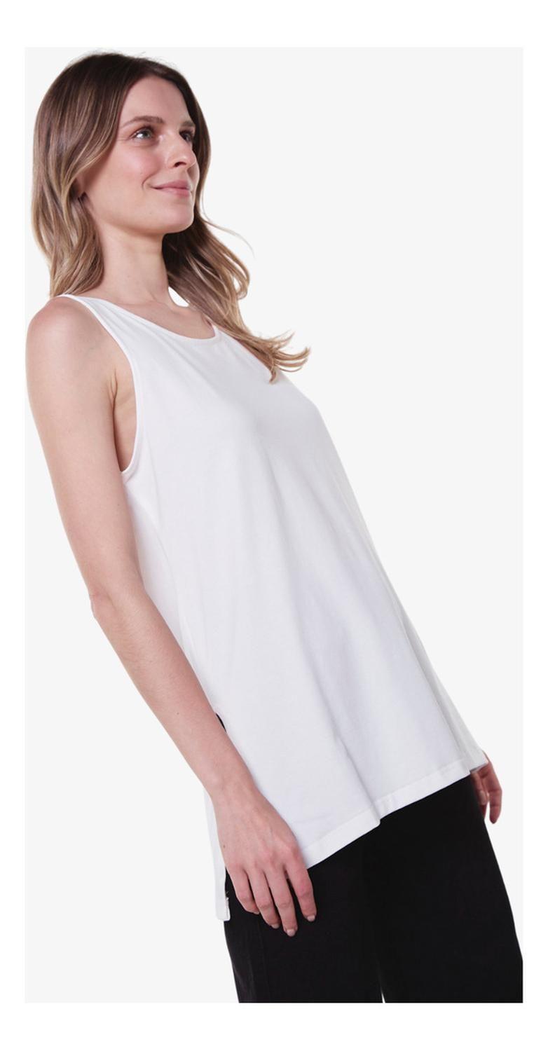 Polera Taylor Algodón Blanca Jacinta Tienda-2
