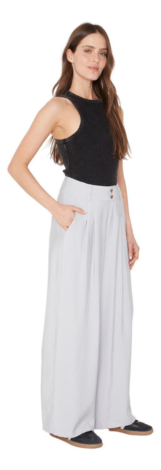 Pantalón Laura Ii Gris Jacinta Tienda-1