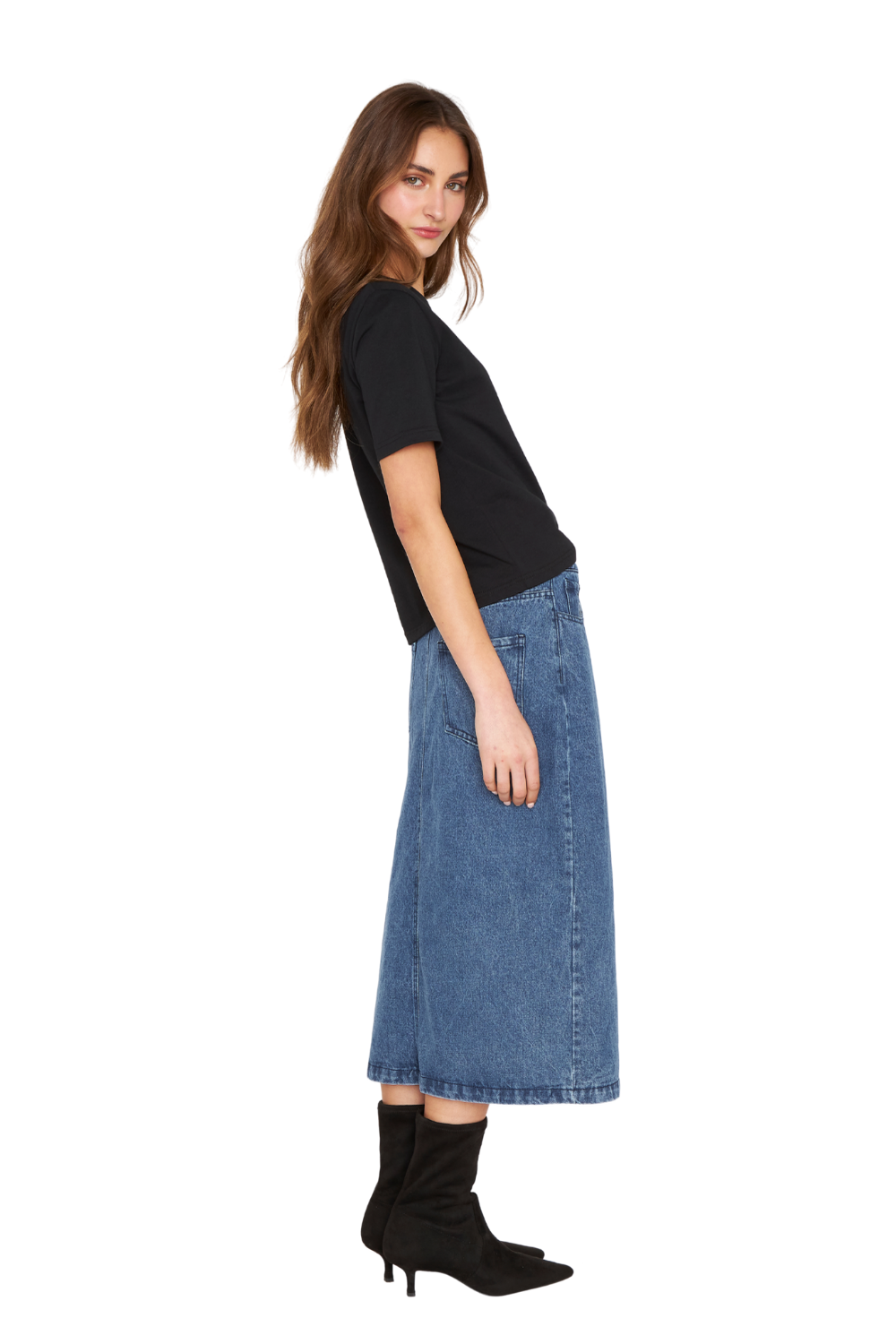 Falda Estela azul Jacinta Tienda-2