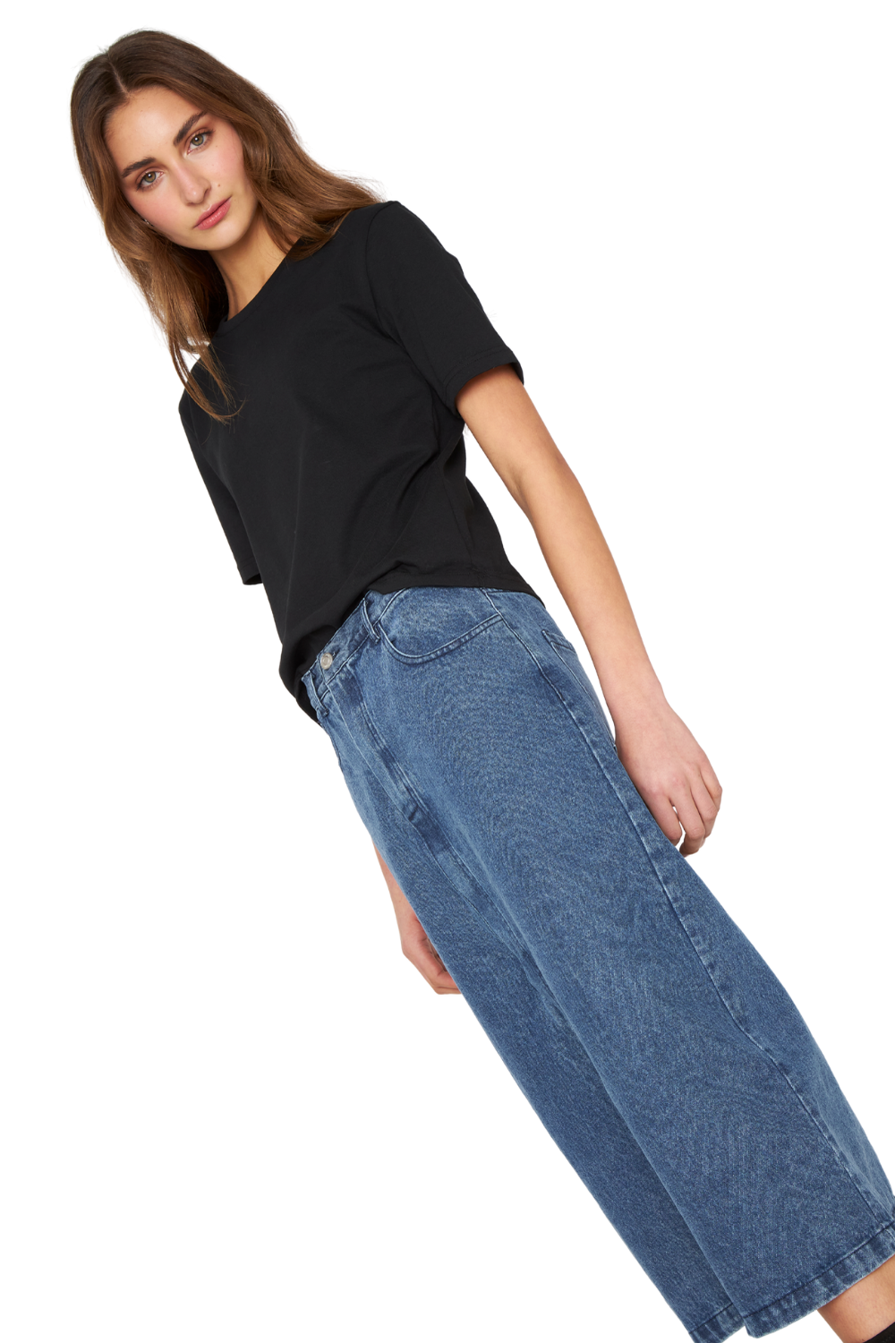 Falda Estela azul Jacinta Tienda-3