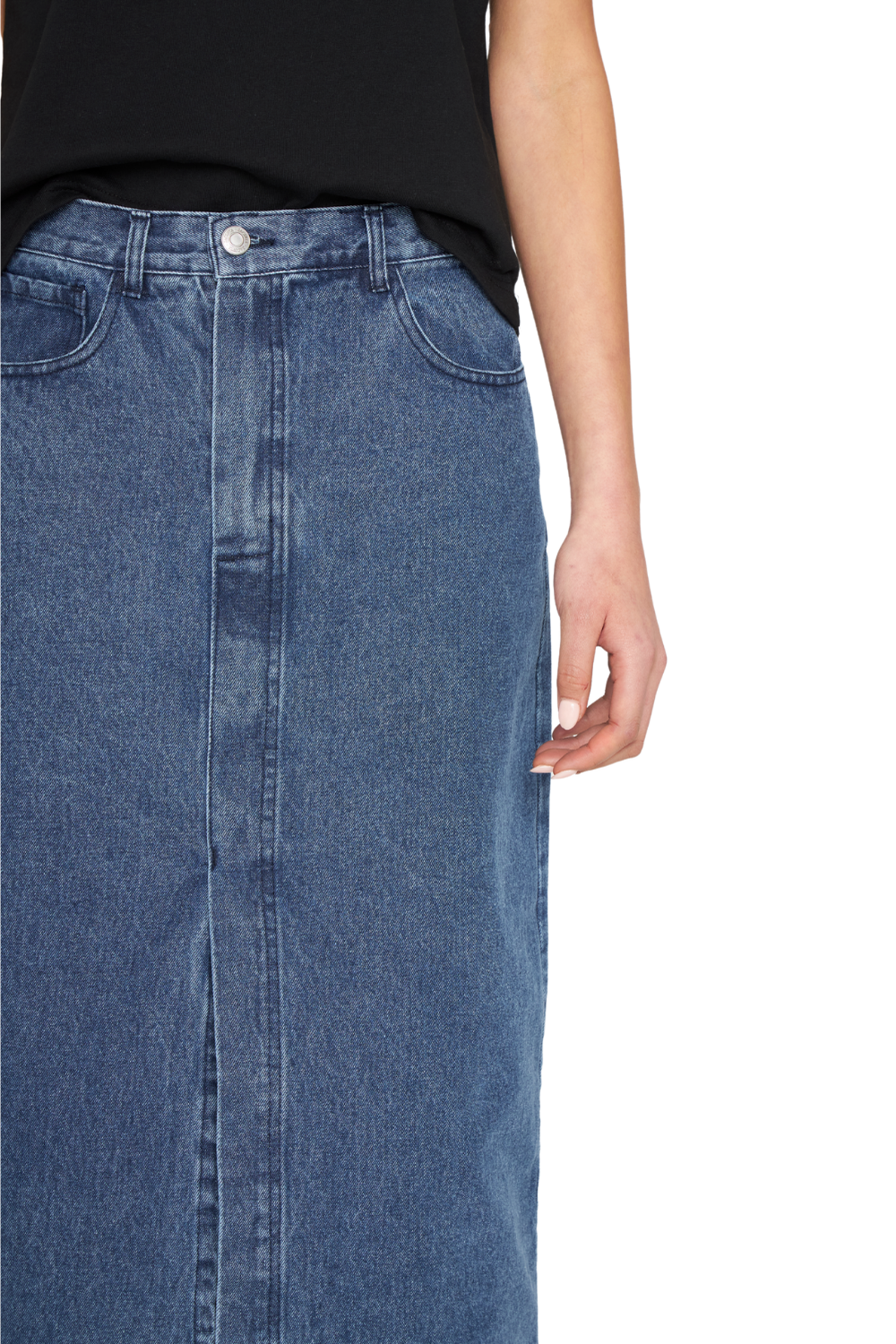 Falda Estela azul Jacinta Tienda-4