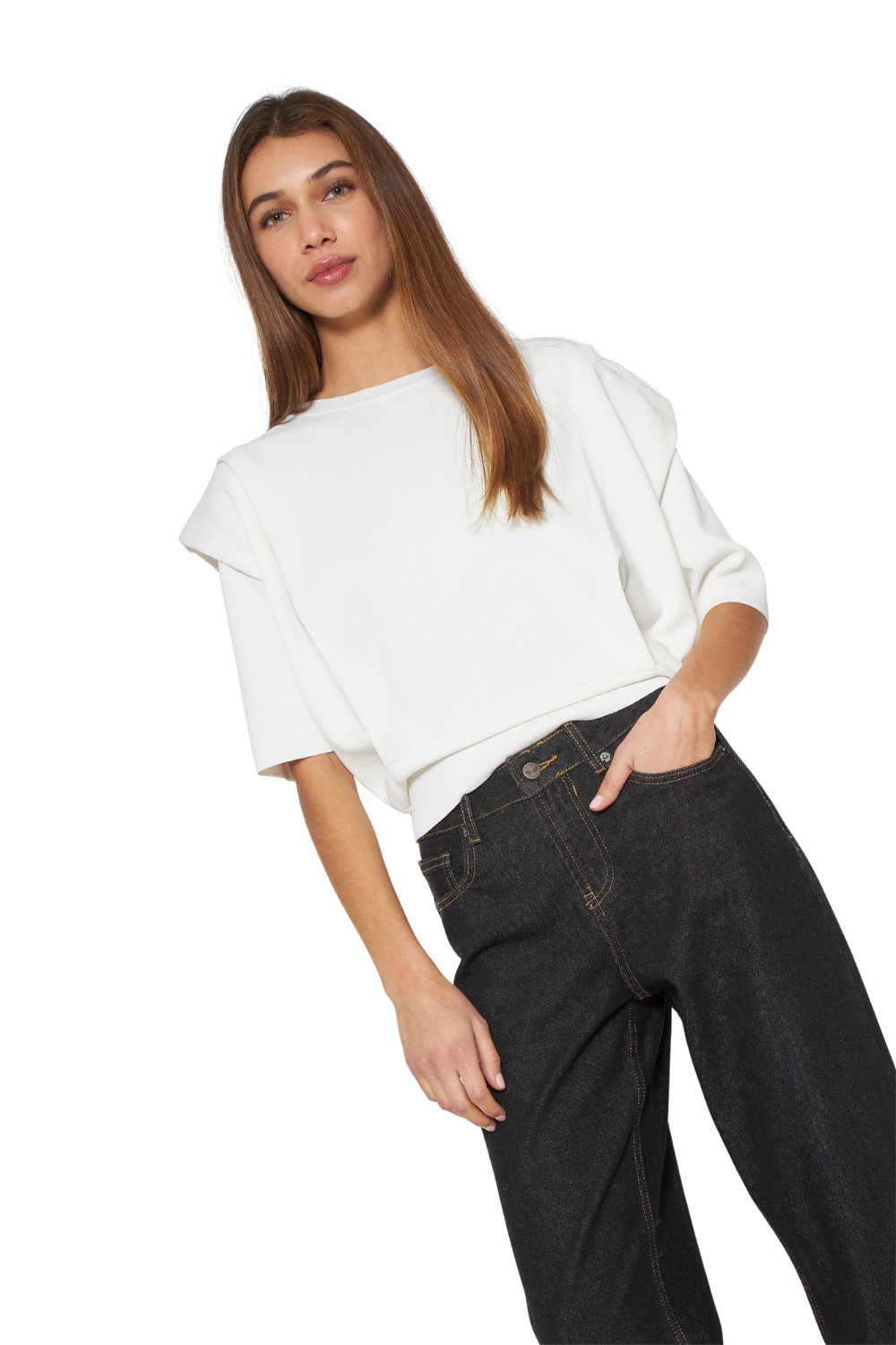 Polera Mila blanca Jacinta Tienda-3