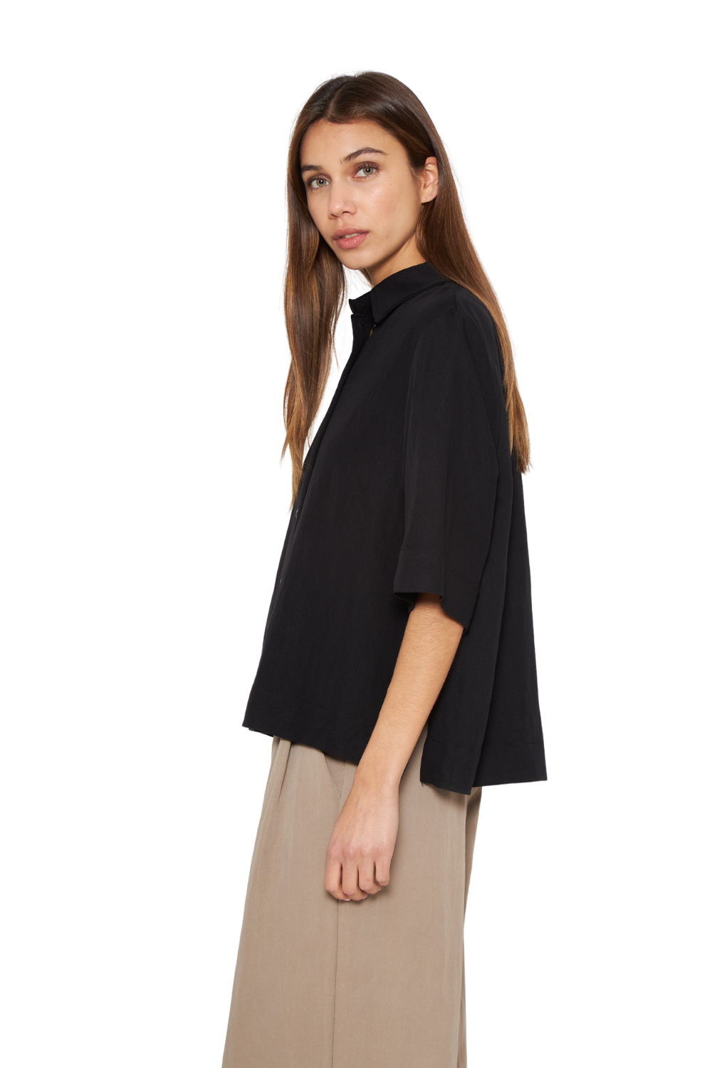Blusa Lena negra Jacinta Tienda-2