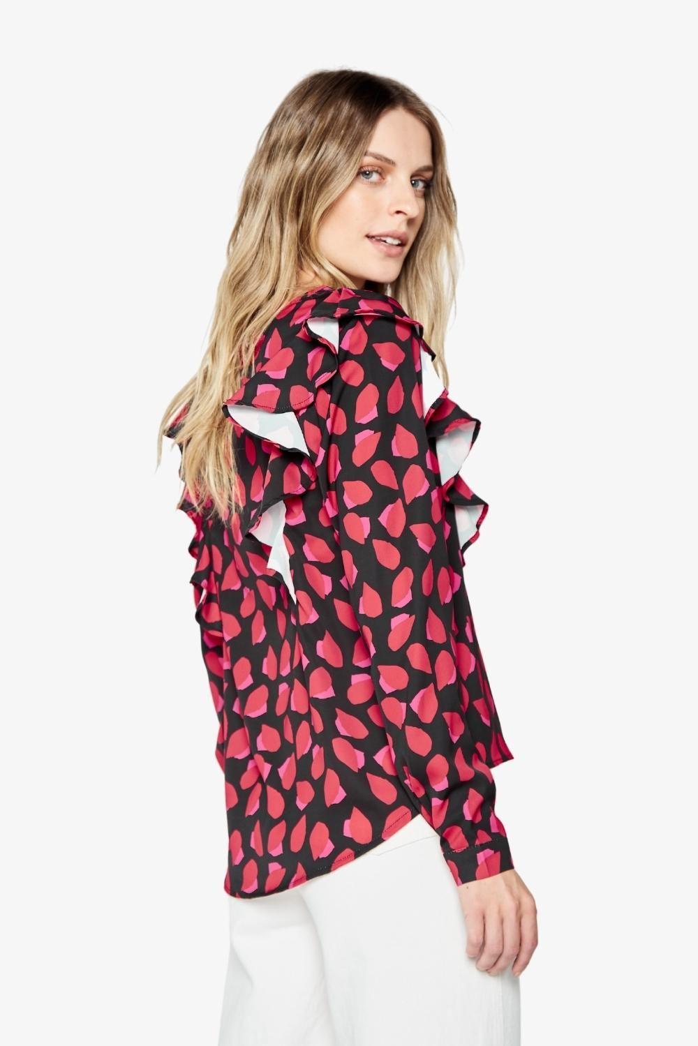 Blusa Juana print Jacinta Tienda-2