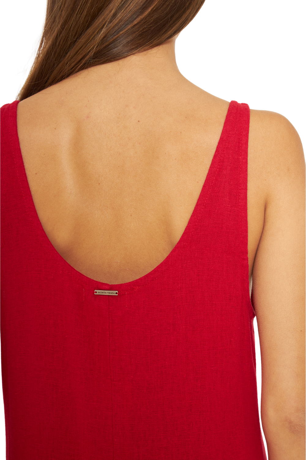 Vestido Mila rojo Jacinta Tienda-5