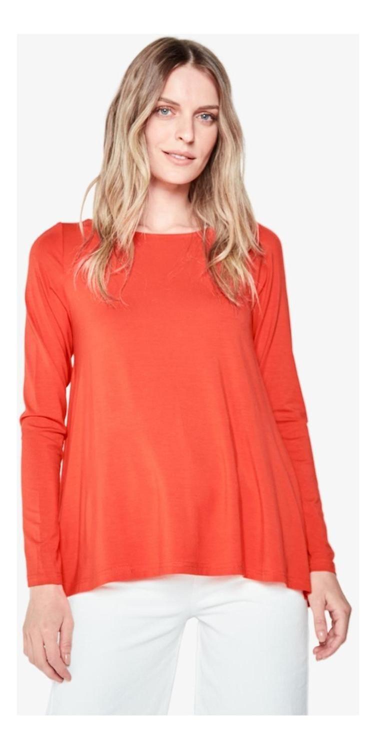 Polera Bianca Campana Coral-0