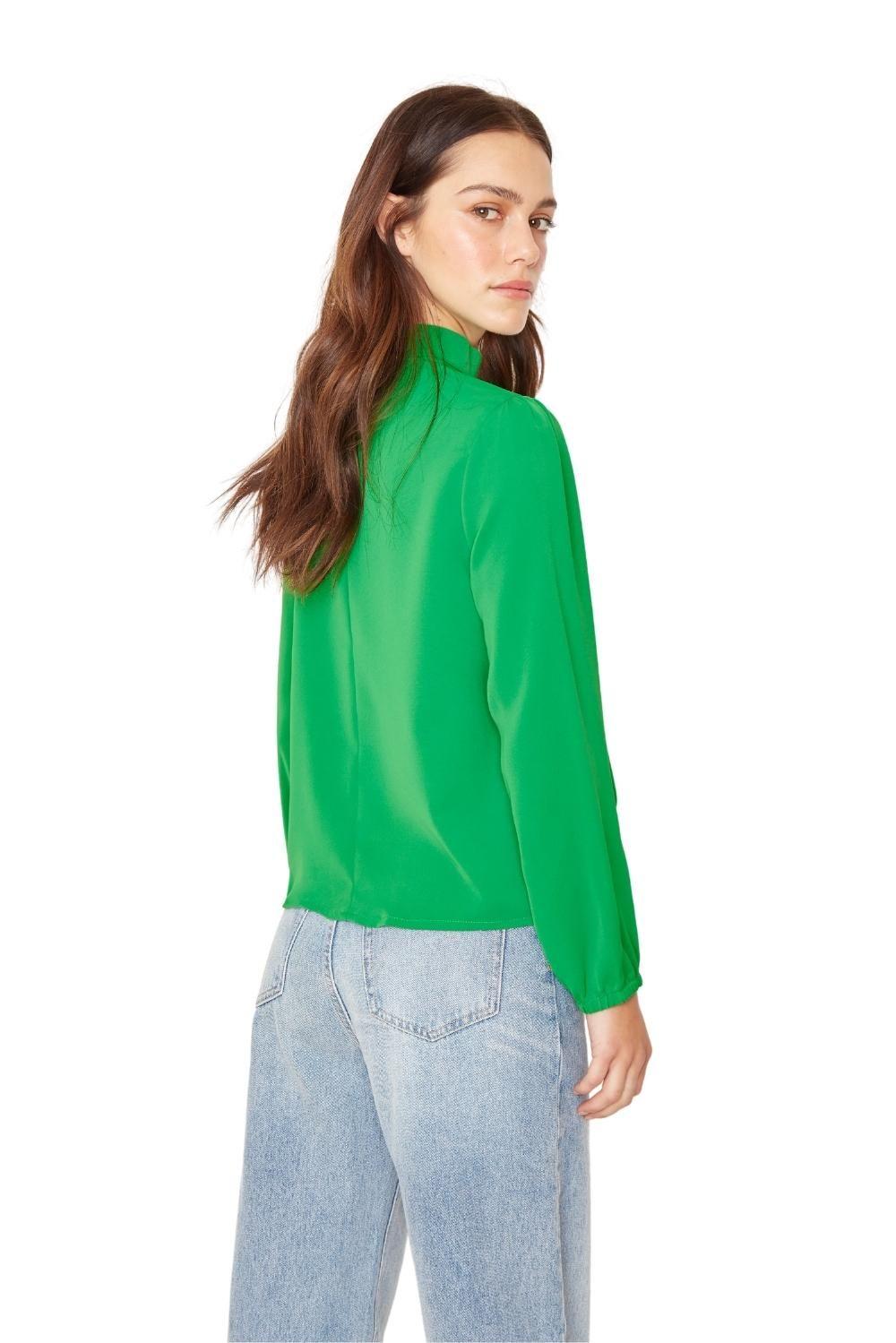 Blusa Paula verde-3