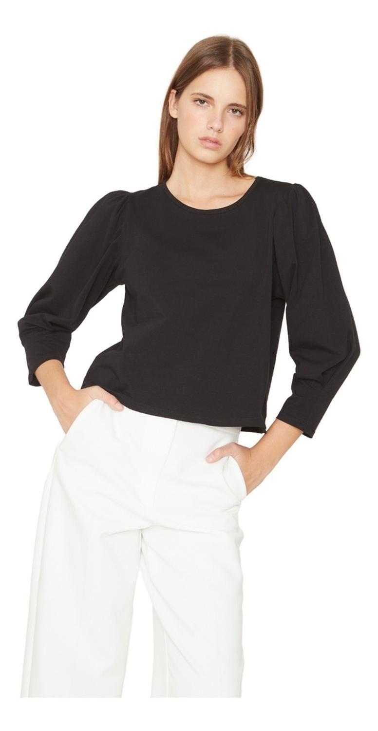 Polera Alicia Iii negra Jacinta Tienda-4