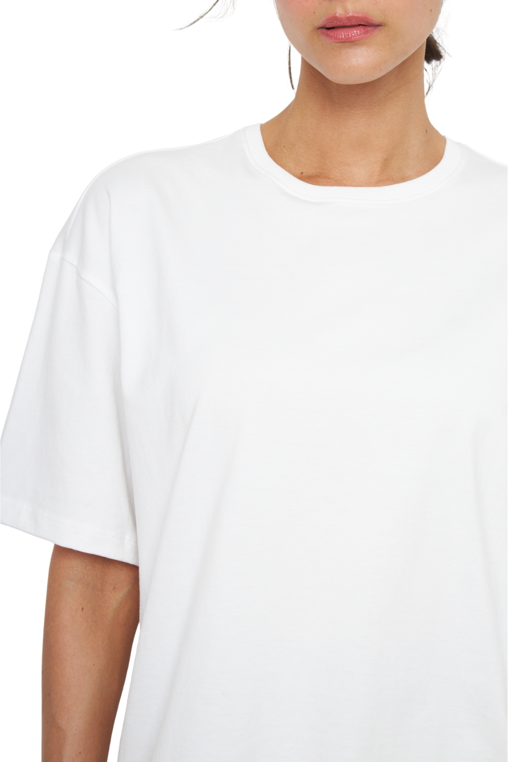 Polera Jacinta Pima Oversize blanca Jacinta Tienda-5