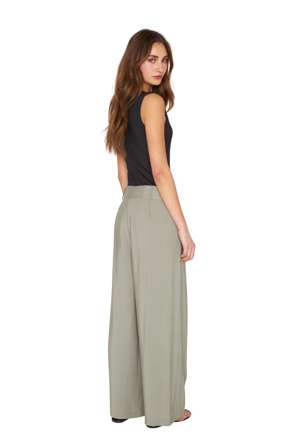 Pantalon Laura verde Jacinta Tienda-2