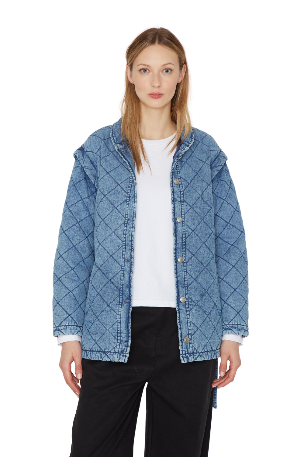Chaqueta Snow azul Jacinta Tienda-2