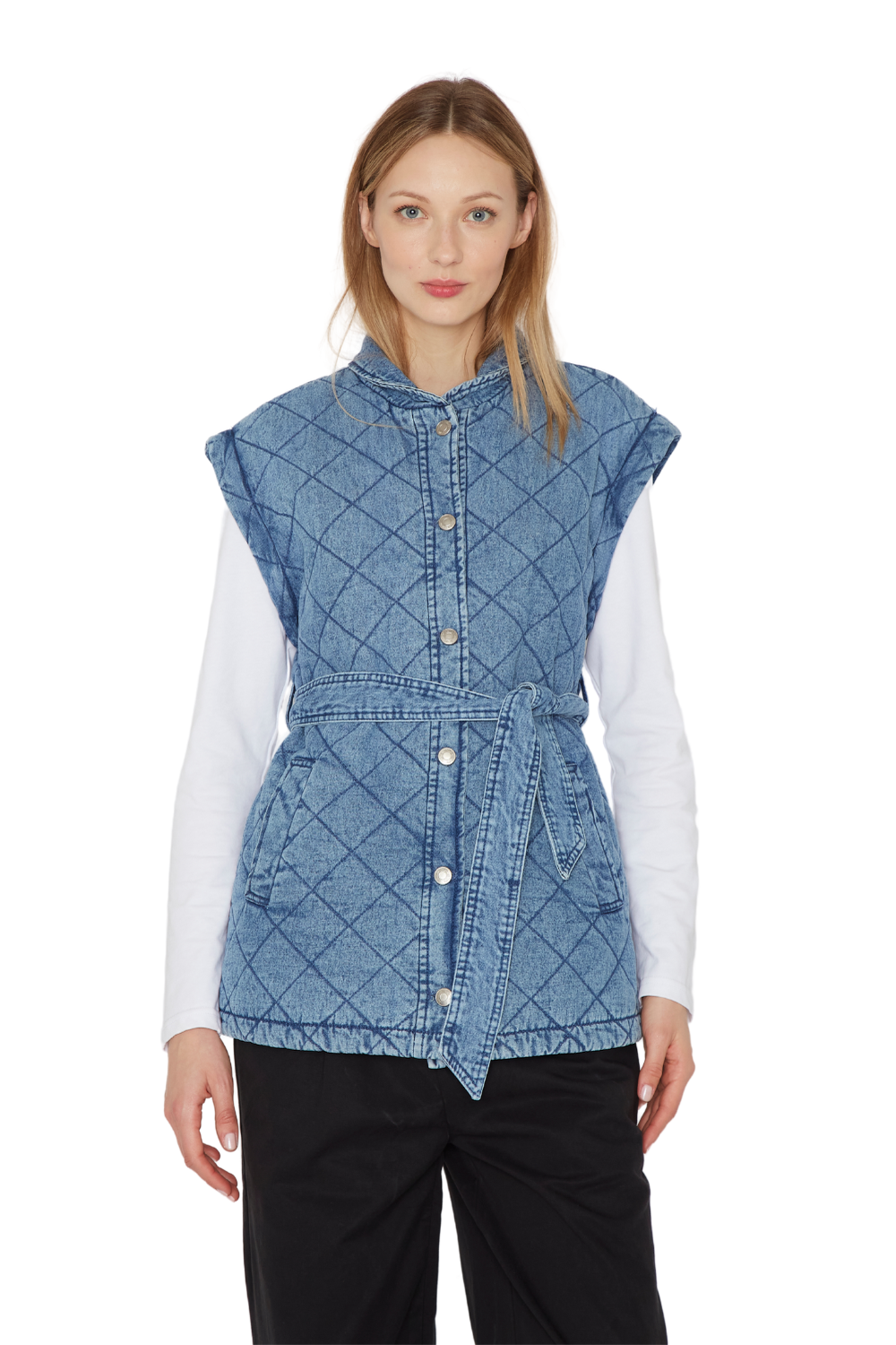 Chaqueta Snow azul Jacinta Tienda-4