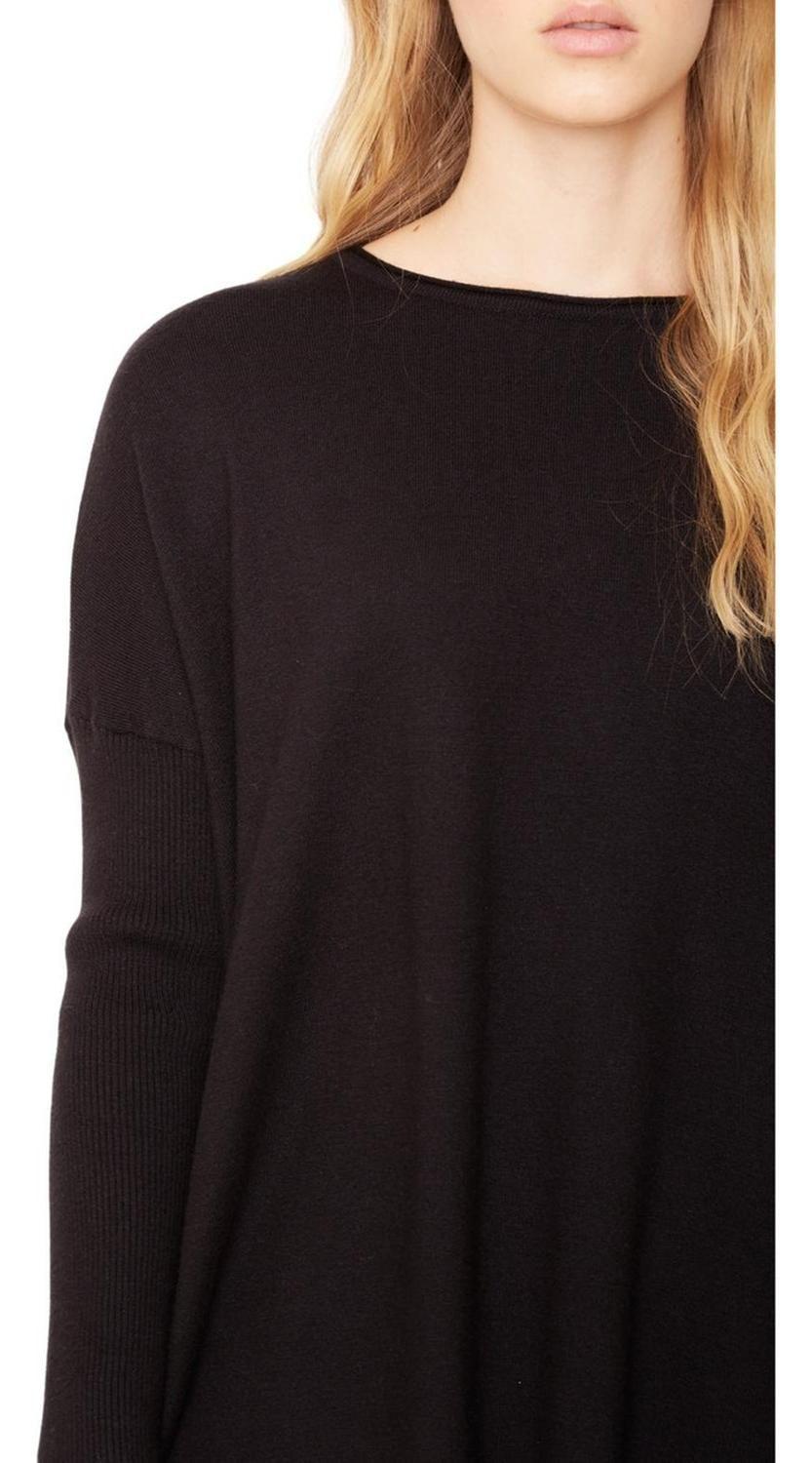 Chaleco Maria Largo Ii Negro Jacinta Tienda-5