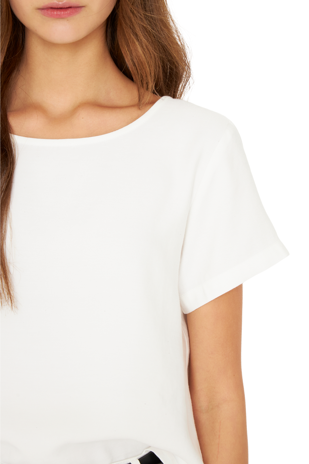 Polera Ana manga corta blanca Jacinta Tienda-5