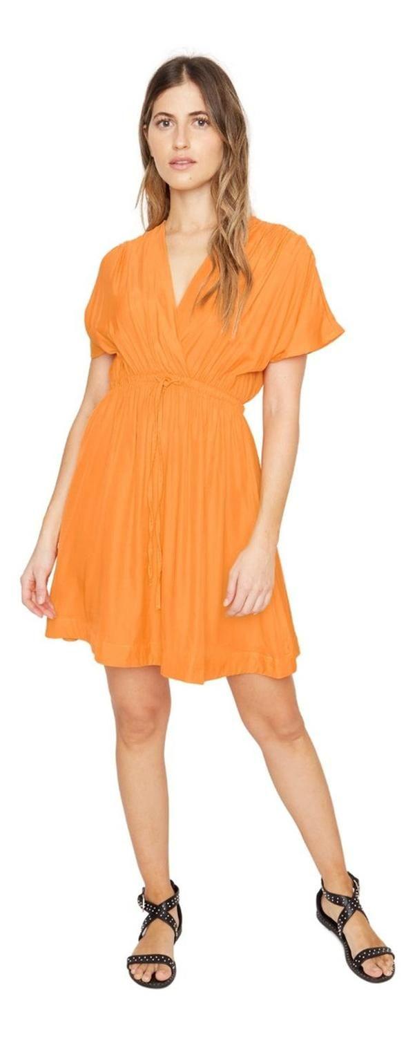 Vestido Luci Naranjo Jacinta Tienda-4