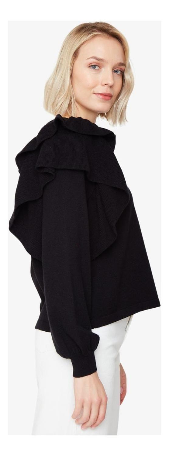 Chaleco Olimpia Doble Negro Jacinta Tienda-1