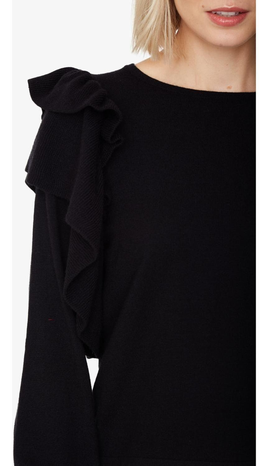 Chaleco Olimpia Doble Negro Jacinta Tienda-5