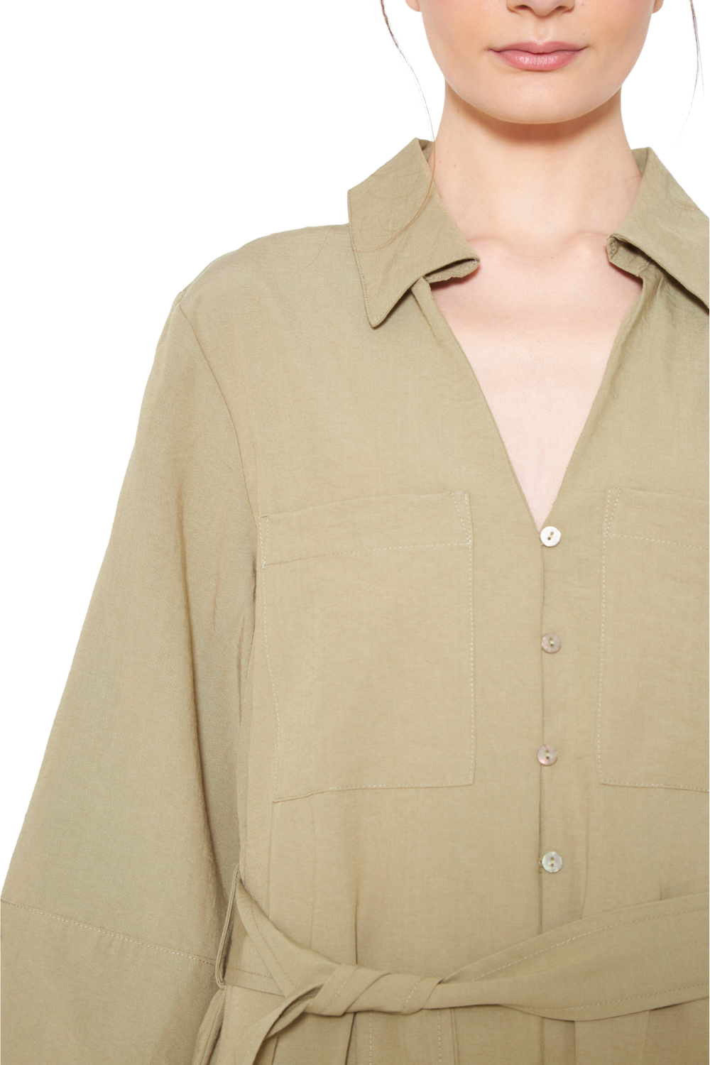 Vestido Amalia verde Jacinta Tienda-5