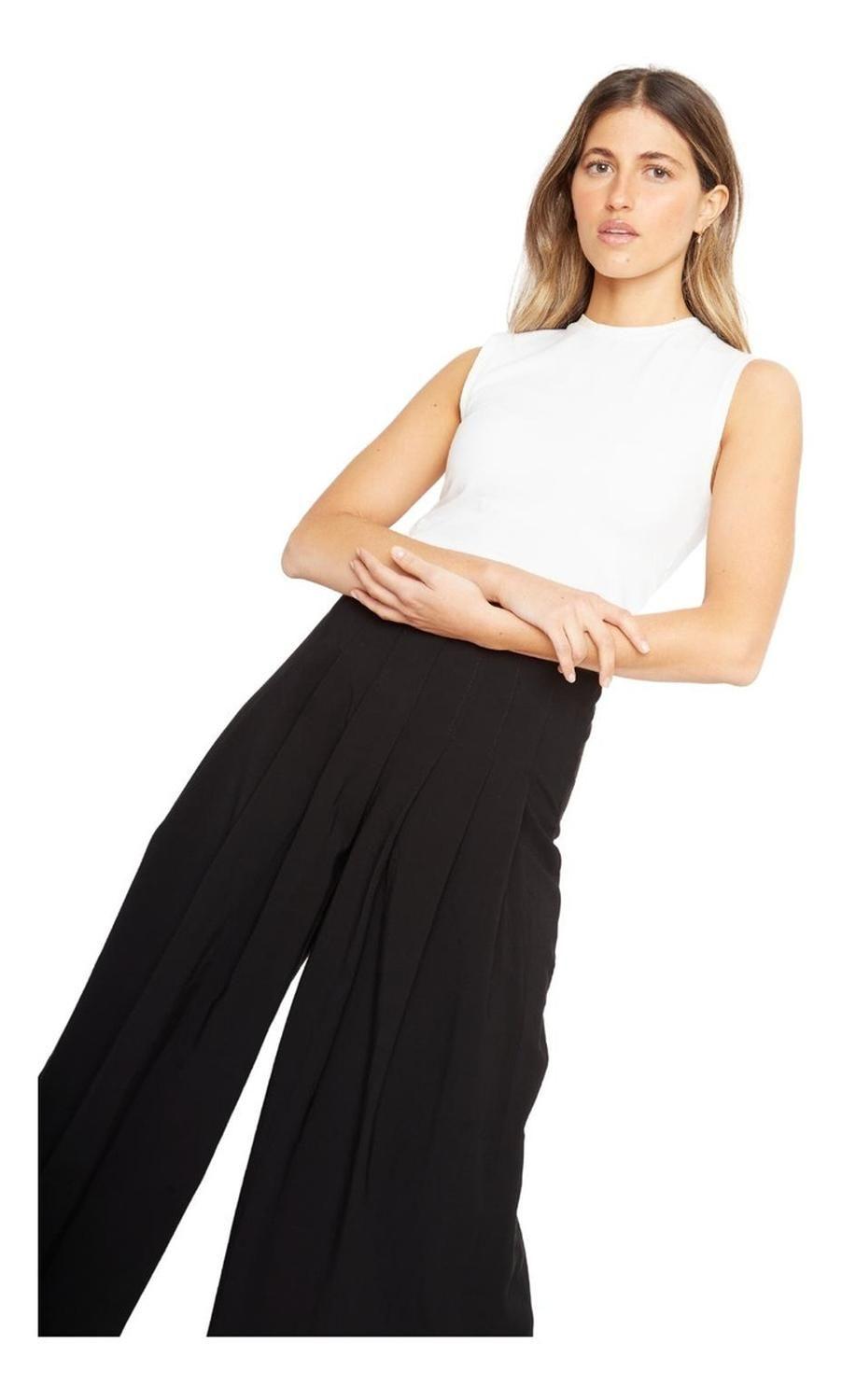 Pantalón Praga Ii Negro Jacinta Tienda-1