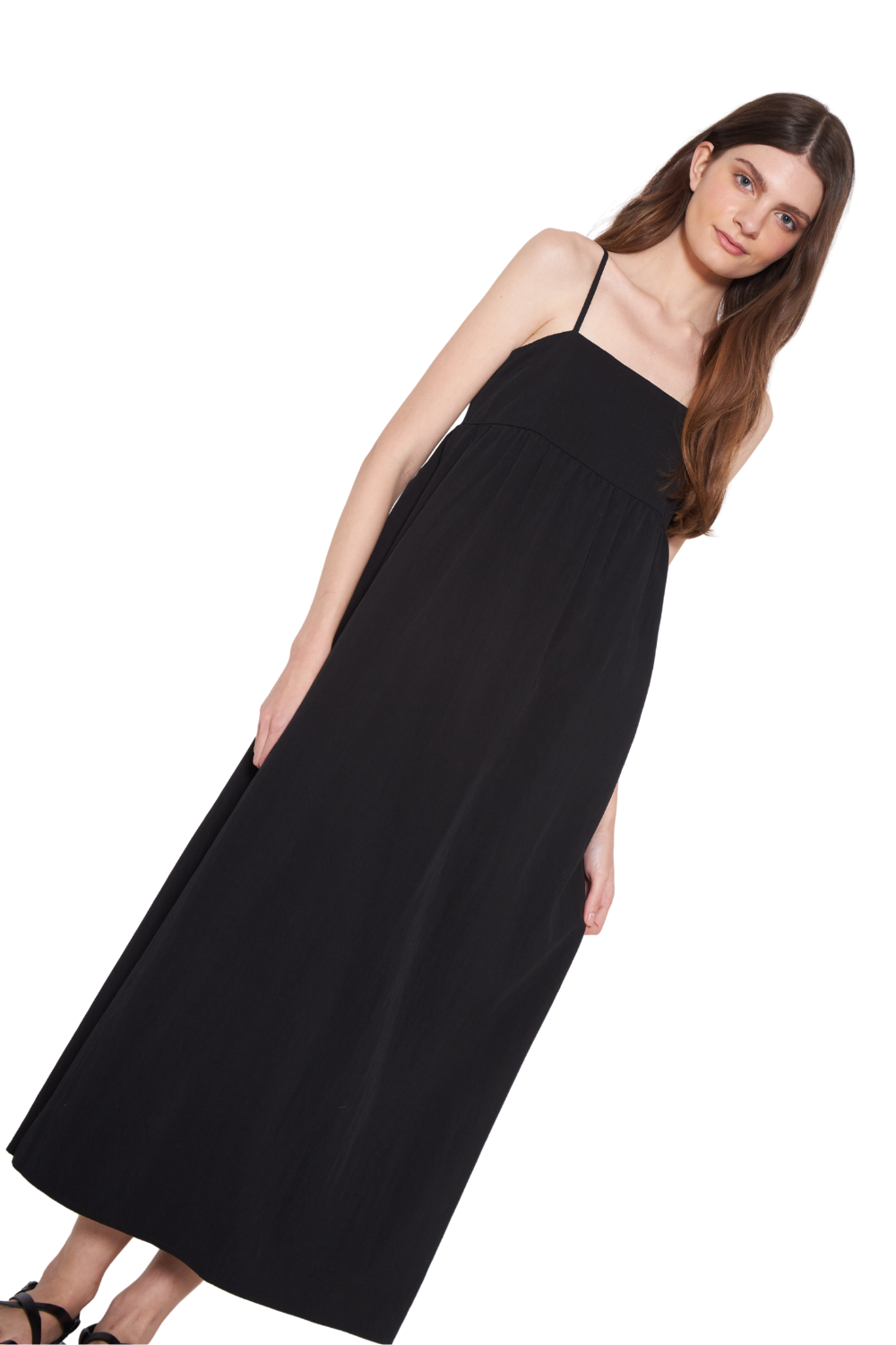Vestido Martina negro Jacinta Tienda-3