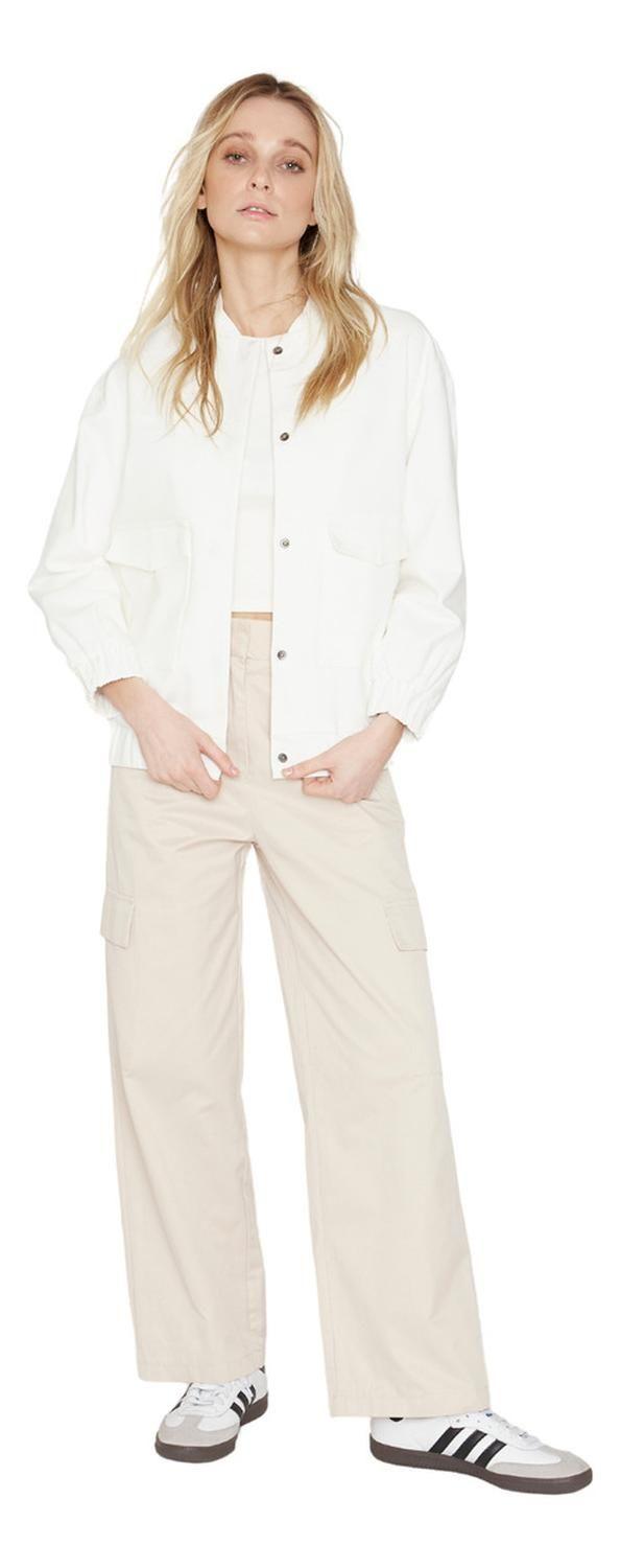 Pantalón Cargo Crudo Jacinta Tienda-4