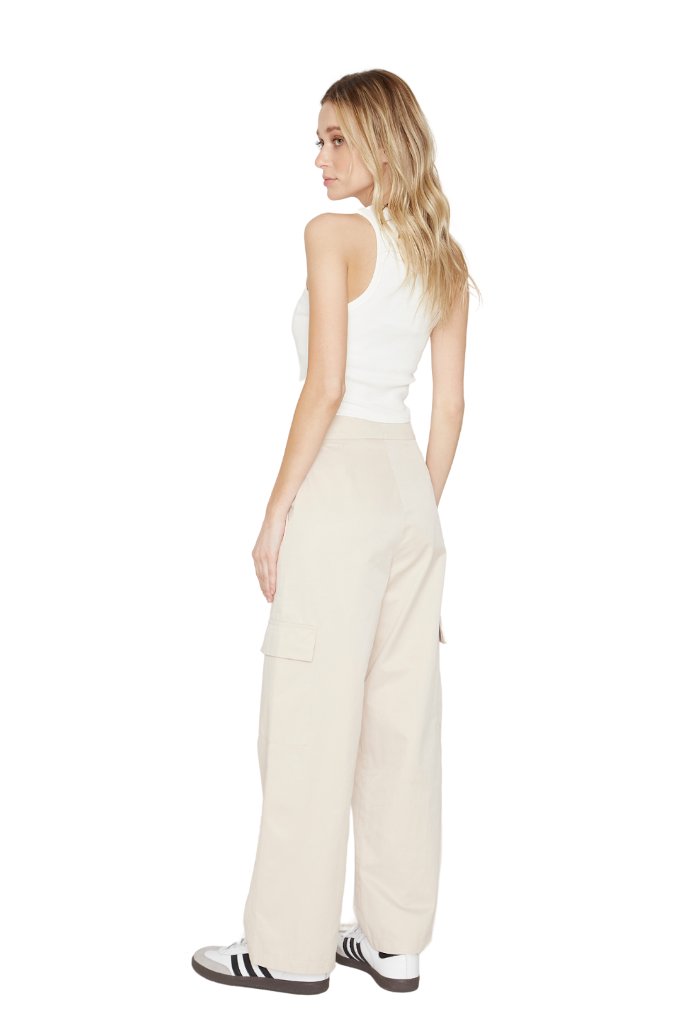 Pantalón Cargo Crudo Jacinta Tienda-2