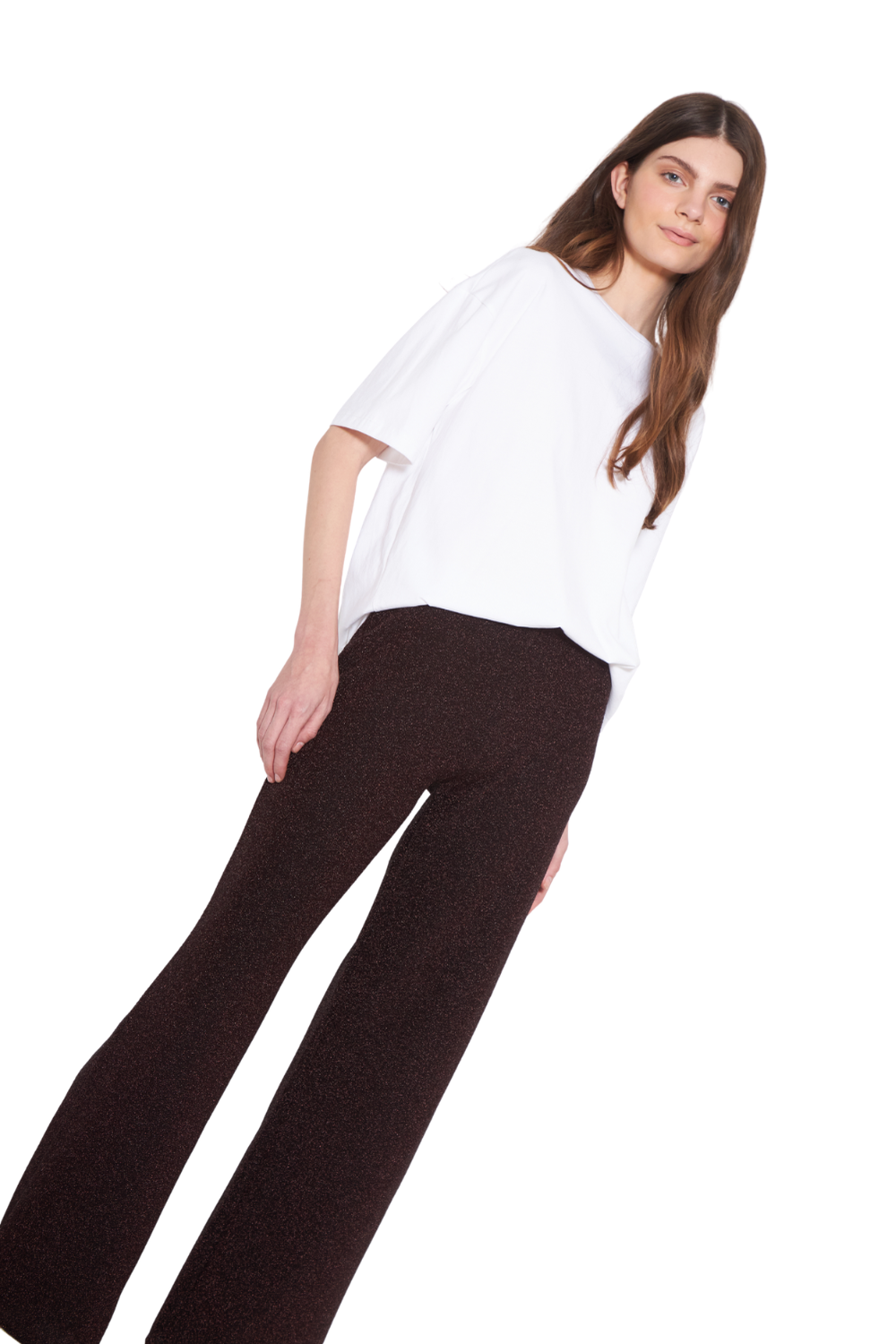 Pantalón Glitter burdeo Jacinta Tienda-3