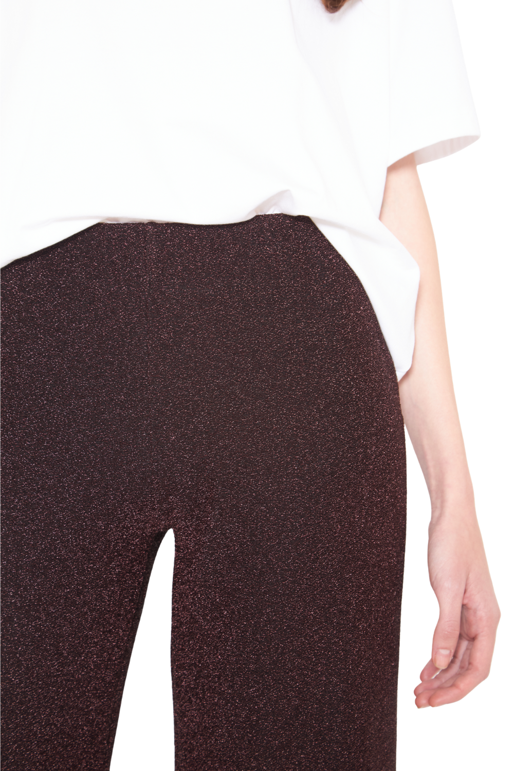 Pantalón Glitter burdeo Jacinta Tienda-5